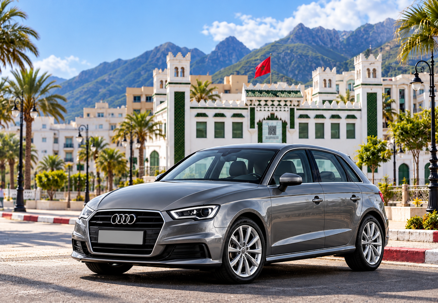 Location Audi A3 ou similaire 2 Audi-A3-Before-Moorish-Mountain-Palace