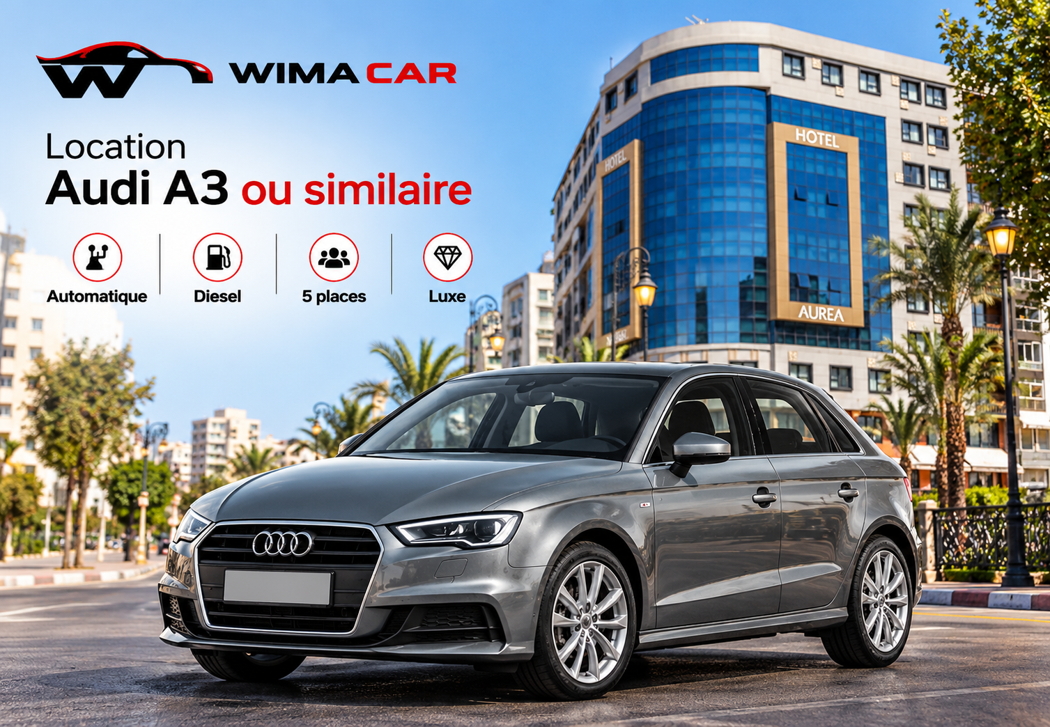 Location Audi A3 ou similaire 1 Luxury-Audi-Rental-in-the-City