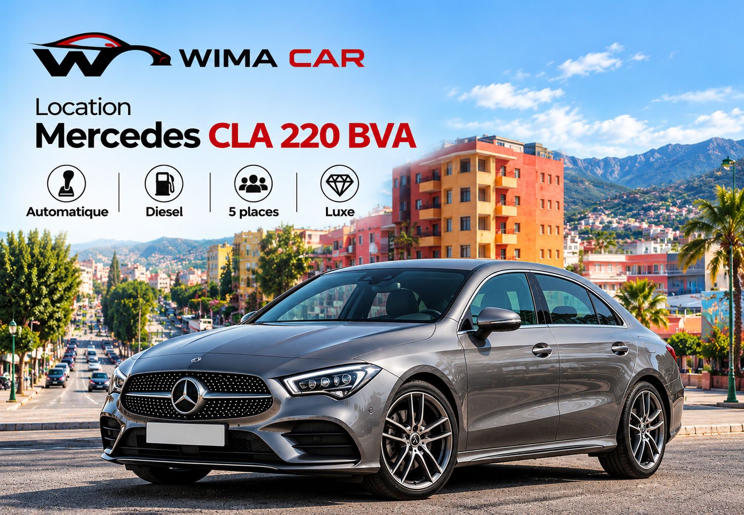 Location Mercedes CLA 220 BVA 1 Mercedes-CLA-220-BVA-City-Drive