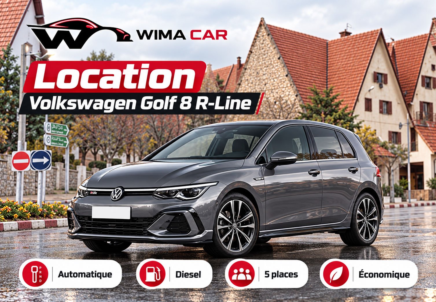 WIMA-CAR-Golf-8-R-Line-Rental-Ad