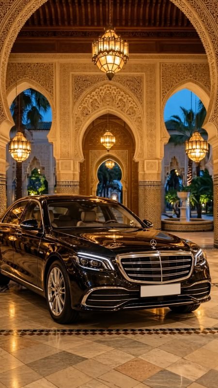 Black_Mercedes_in_a_Moroccan_Palace